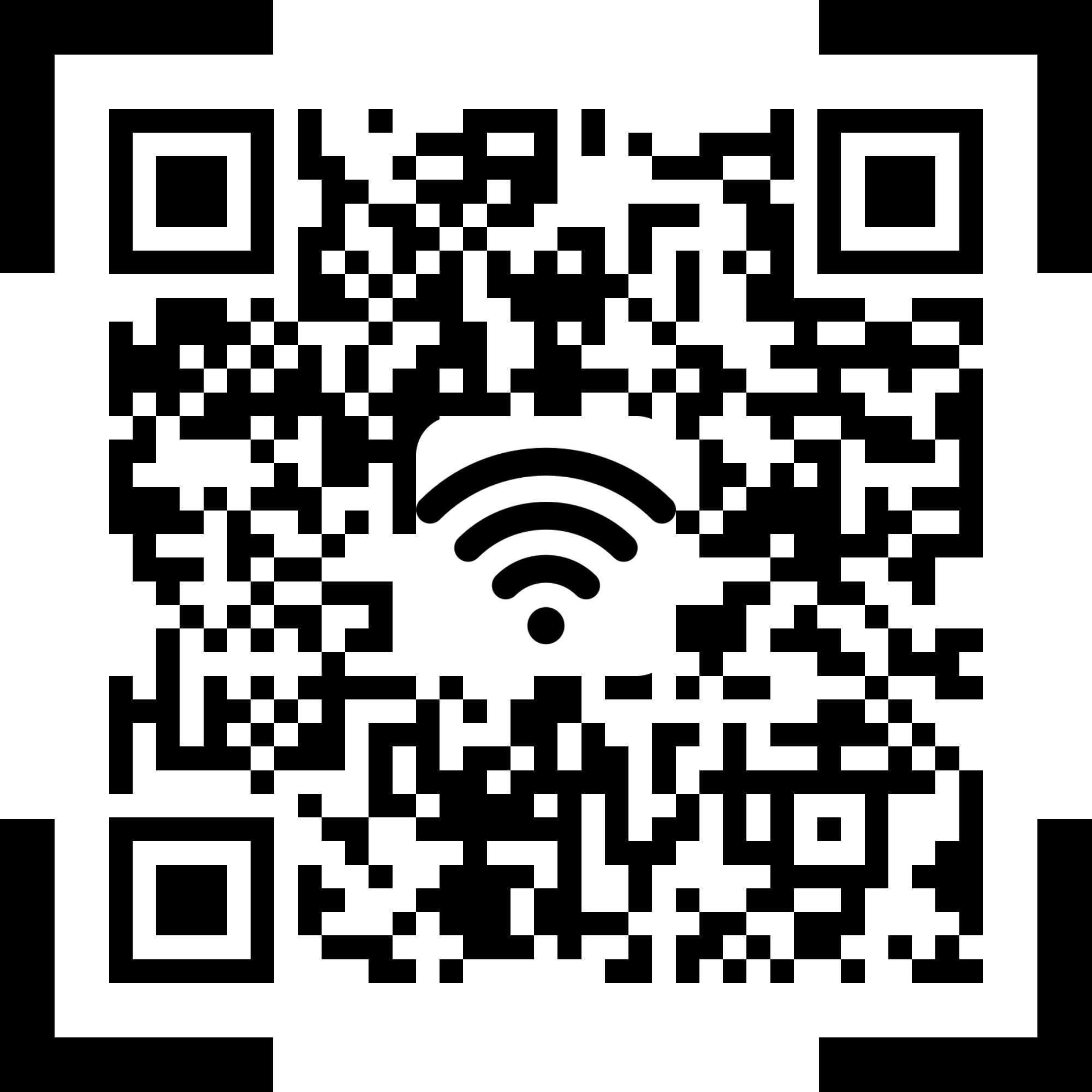QR-kode til skolens Wi-Fi